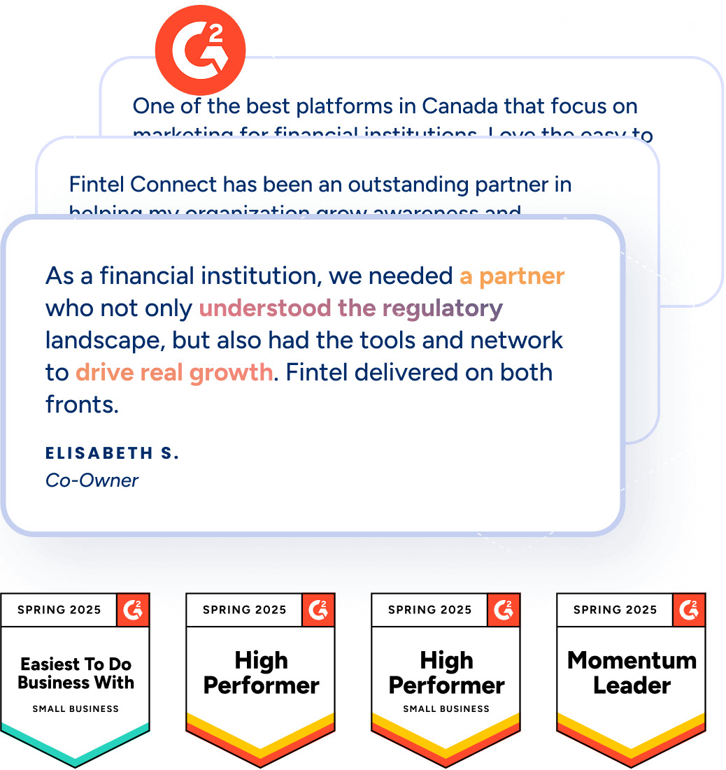 Reviews from G2 About Fintel Connect's Platform