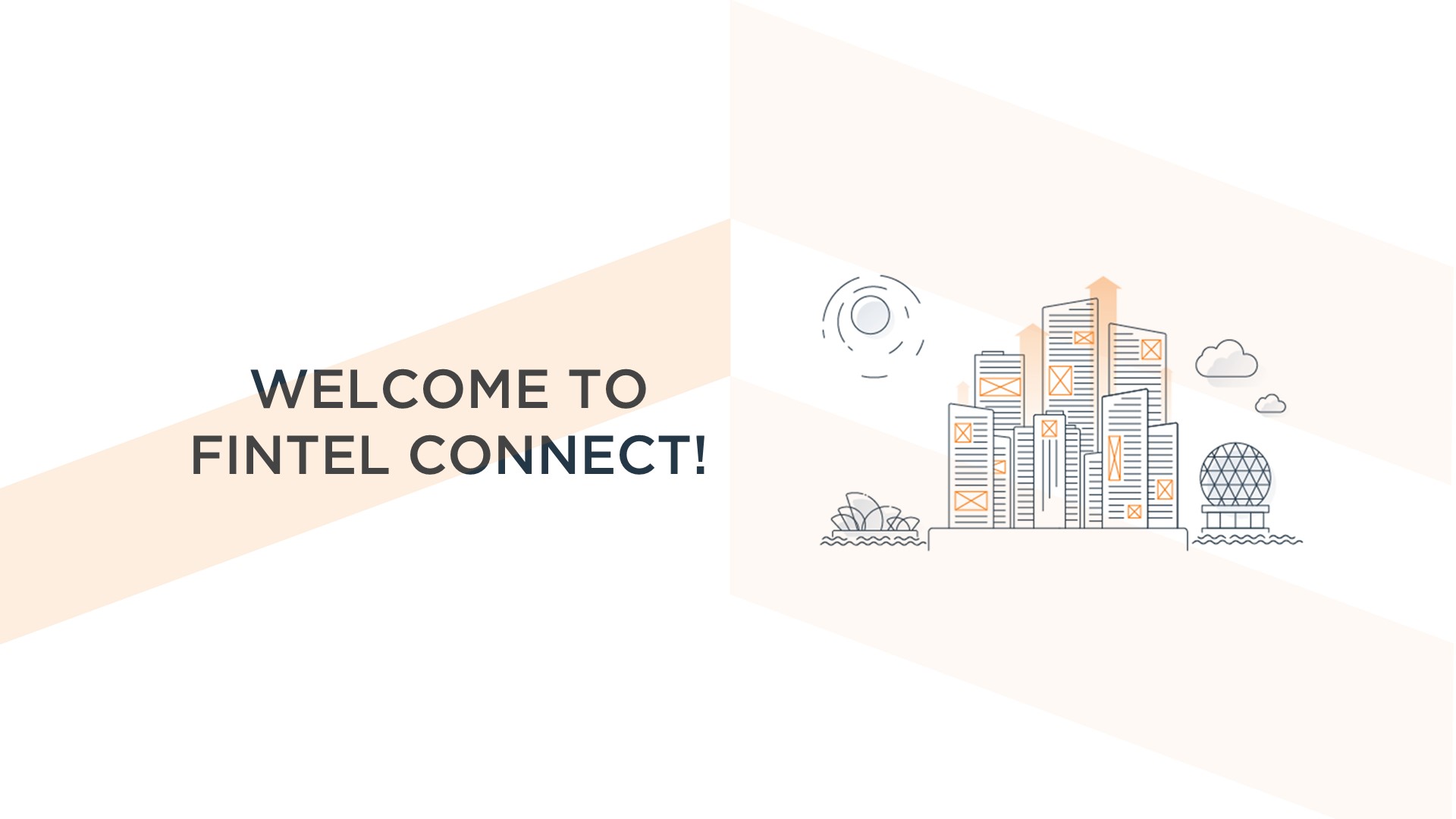 Banner Welcome to Fintel Connect