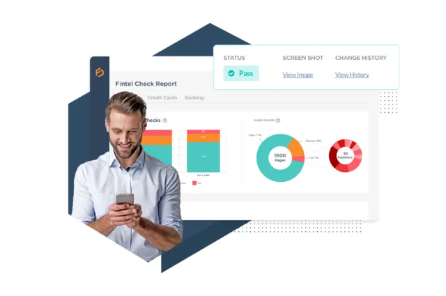 Fintel Check for BaaS dashboard