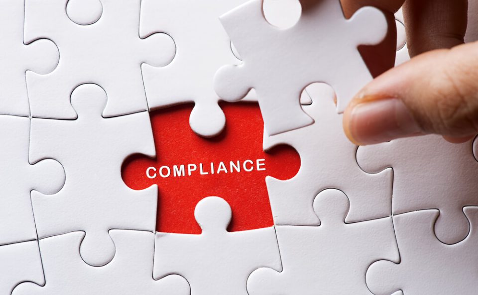 Compliance jigsaw missing a piece of the puzzle.