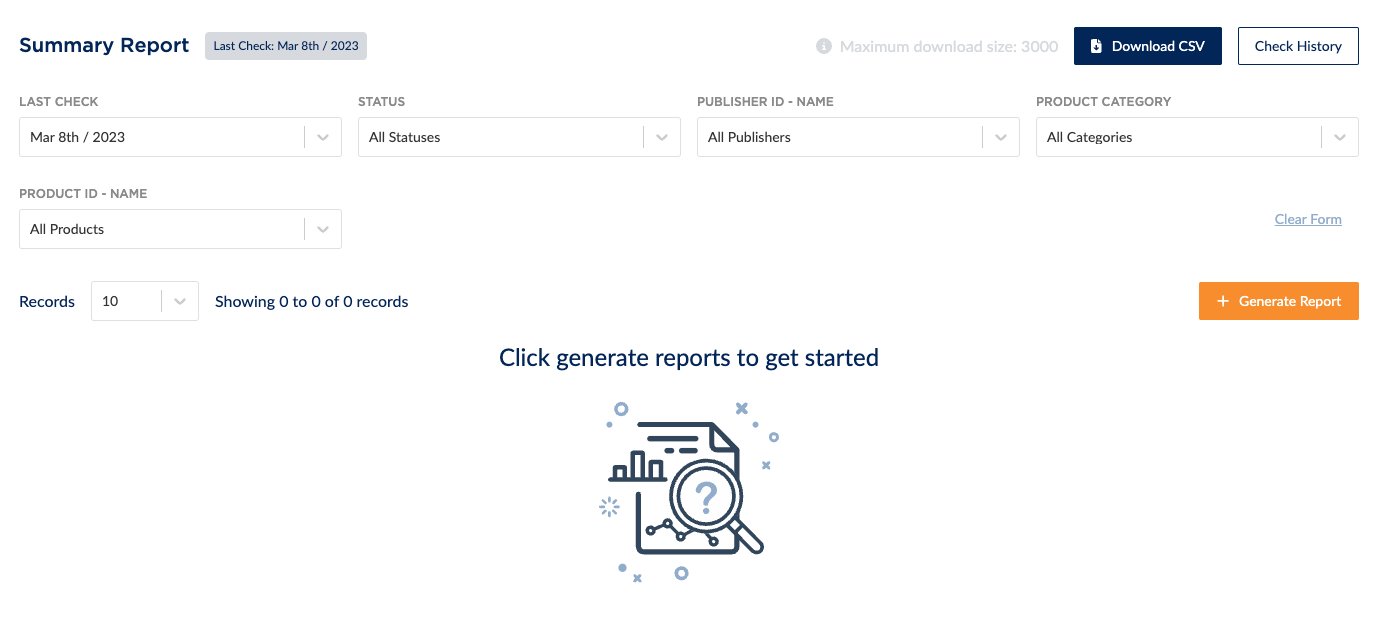 Marketing regulatory compliance automated auditing example