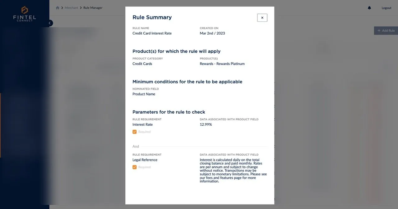 fintech affiliate program with marketing compliance monitoring