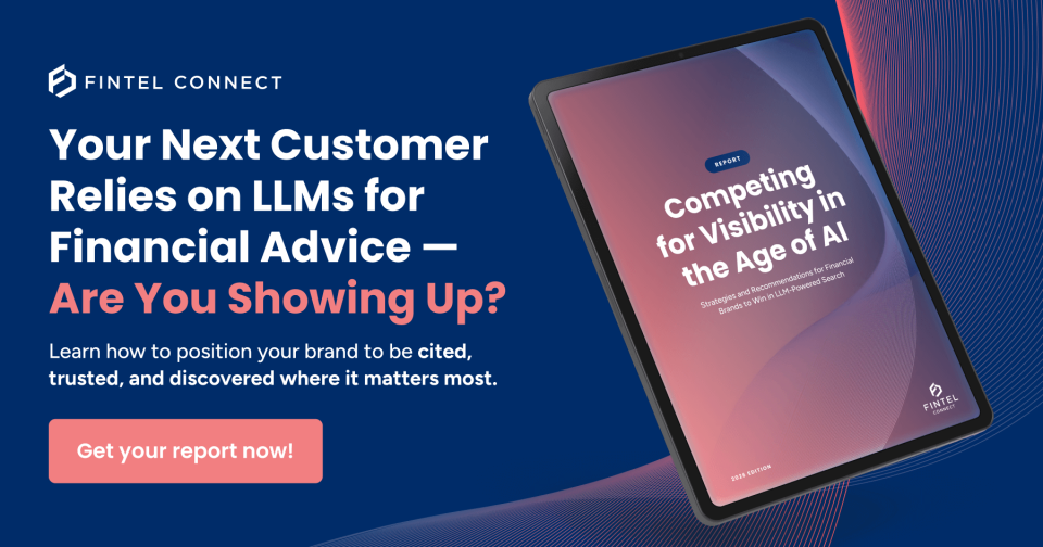 Forbes Feature Fintel Connect's Competing for Visibility in the Age of AI Report