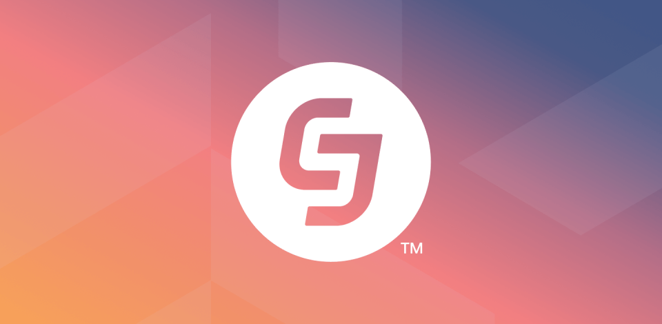 CJ Affiliate logo — compare CJ and Fintel Connect for financial services affiliate marketing.