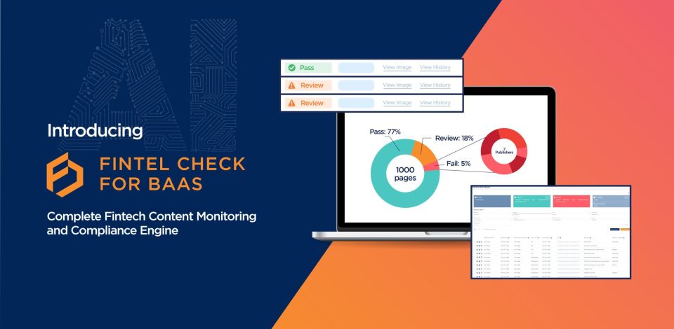 Fintel Connect Launches Fintel Check for BaaS: Automated, Scalable Fintech Partner Monitoring Tool for BaaS Banks