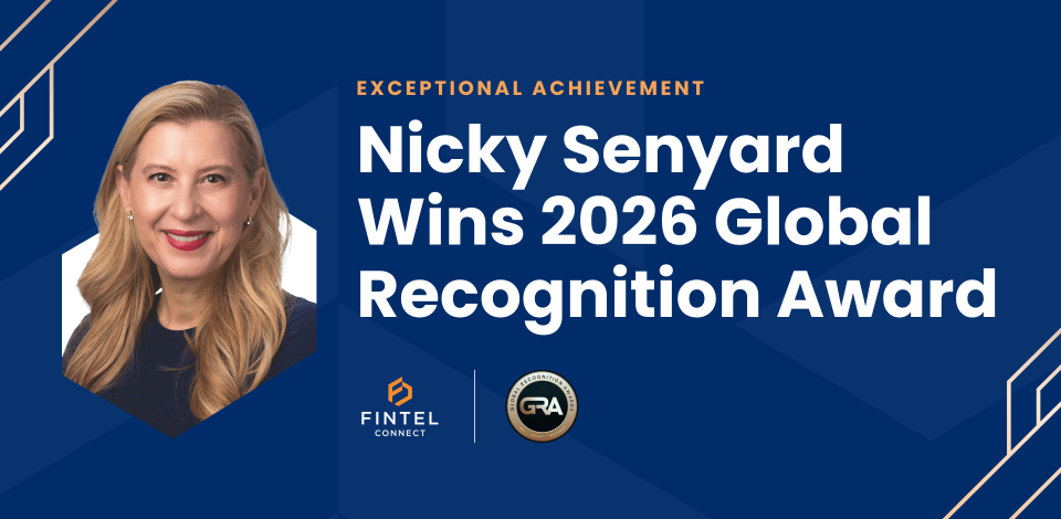 Fintel Connect CEO Nicky Senyard Wins 2026 Global Recognition Award for Exceptional Achievement