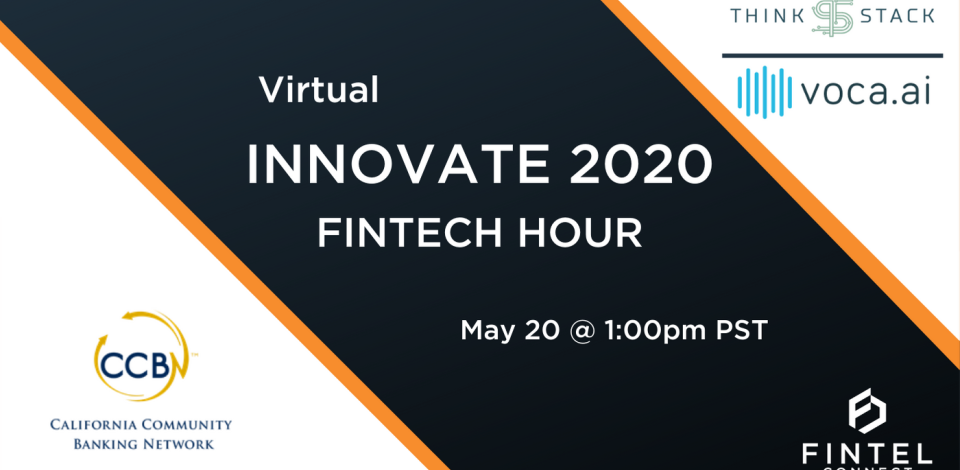 Fintel Connect to Participate in CCBN Virtual Innovate 2020 Fintech Hour