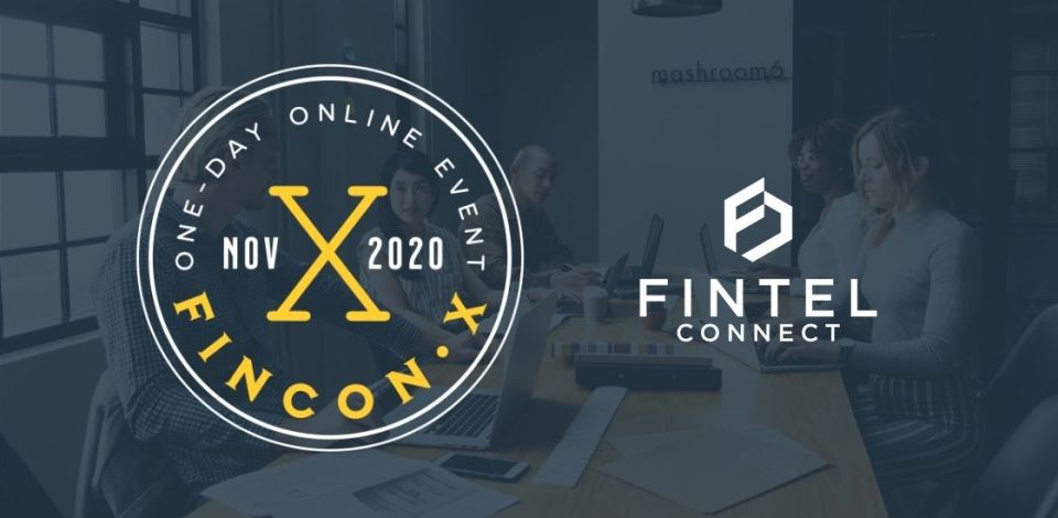 Fintel Connect to Participate in #FinConX 2020